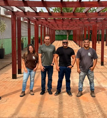 Diego, Polline e a equipe técnica da JPL Saviel